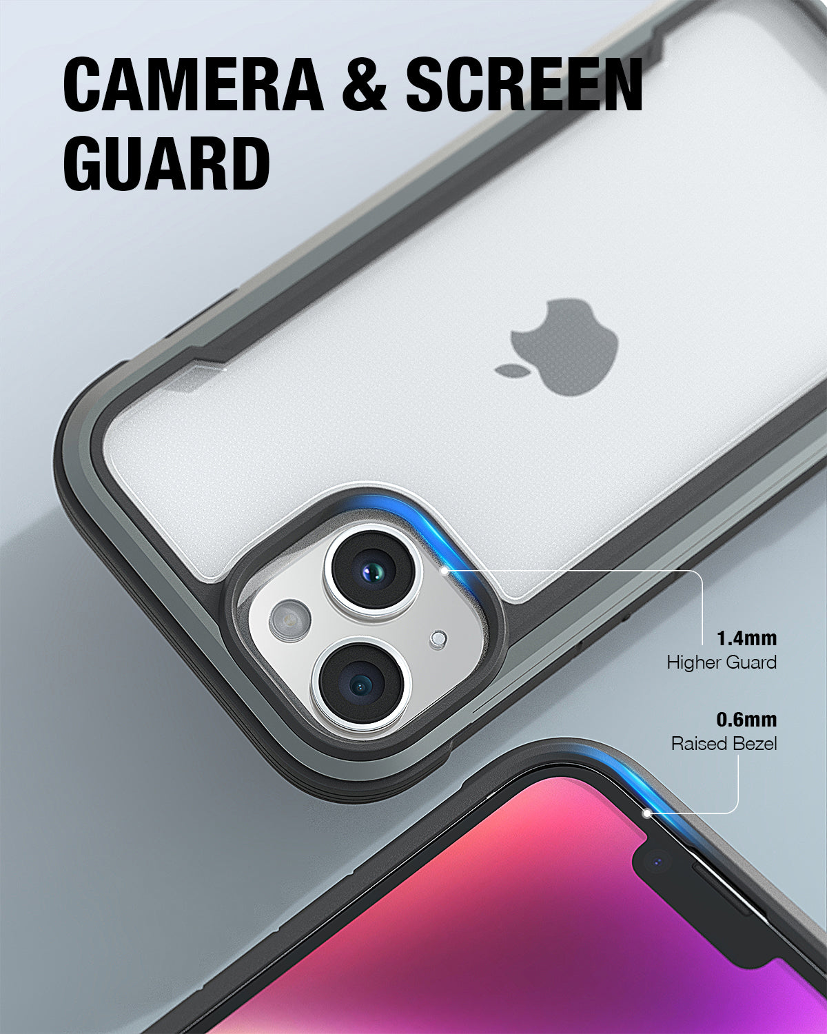 The durable Raptic iPhone 15 Shield Complete Protection Bundle Clear offers drop protection.