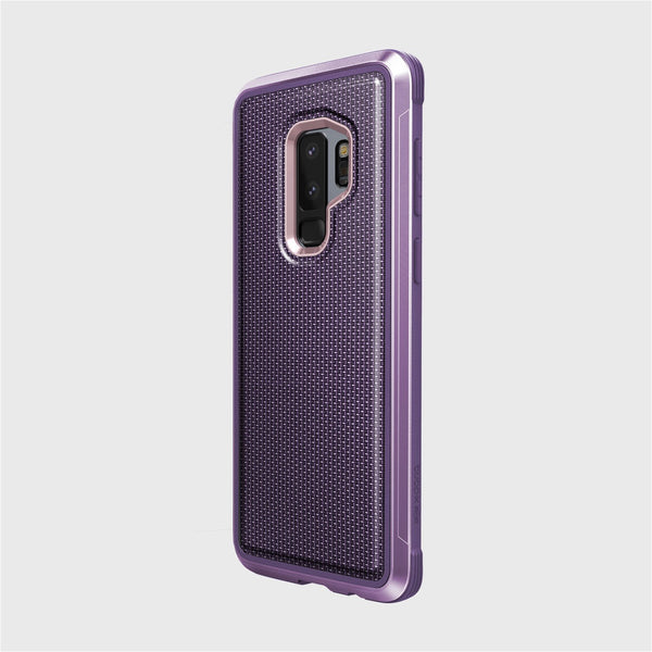 Luxurious Case for Samsung Galaxy S9 Plus. Raptic Lux in purple.