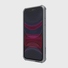 The Raptic TACTICAL protective iPhone 11 Pro Max case is displayed on a white background. The case features a shock-absorbing rubber exterior and meets the Military Standard MIL-STD-810G.