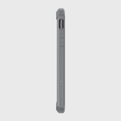 The back view of a Raptic Tactical protective iPhone 11 Pro Max case on a white background.