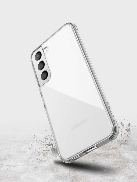 Ultra Clear Raptic Samsung Galaxy S22+ case.