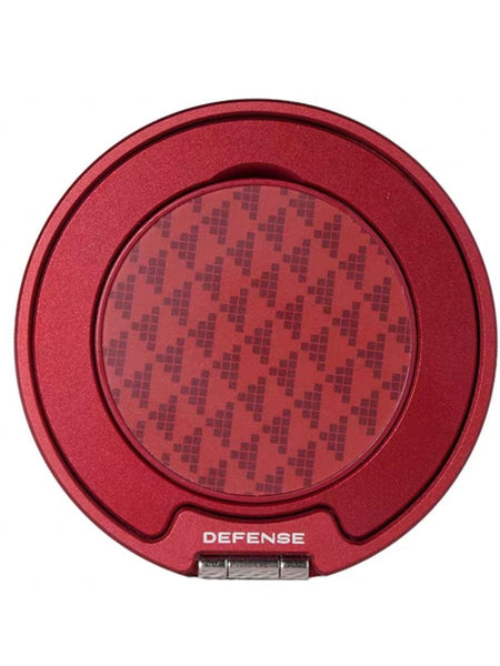 A round, red Raptic MagSafe Compatible Magnetic Ring case labeled 