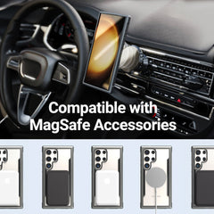 Magnetic accessories compatible with Samsung Galaxy S24 Ultra - Raptic MagSafe Case - SHIELD.