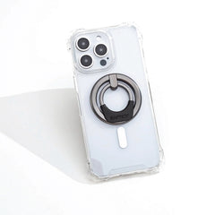 A sleek Raptic phone case with a convenient MagSafe Ring Stand feature for added functionality.