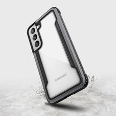 The Samsung Galaxy S22 Case - SHIELD by Raptic offers drop protection.