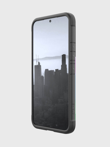 Samsung Galaxy S24 Plus Case - SHIELD - black with Raptic Shield case for drop protection.