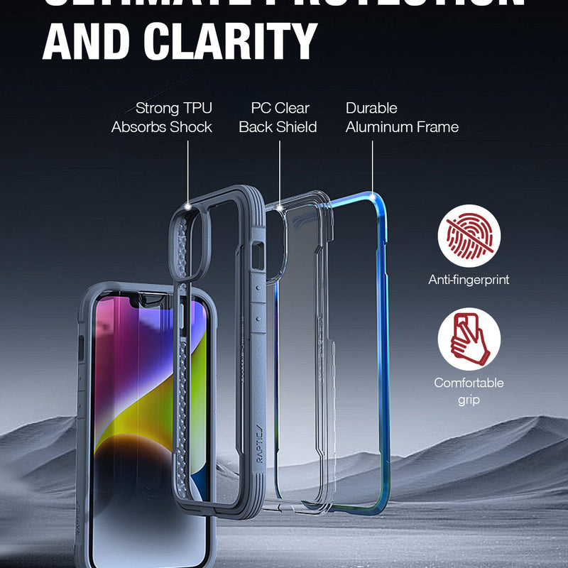 The ultimate protection and clarity case for the iPhone 11, offering tough Raptic Shield case and wireless charging compatibility.