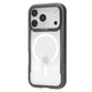 The Raptic Shield iPhone 17 case showcases your phone’s Apple logo and MagSafe ring, highlights three camera lenses with flash, and delivers military-grade shockproof protection.