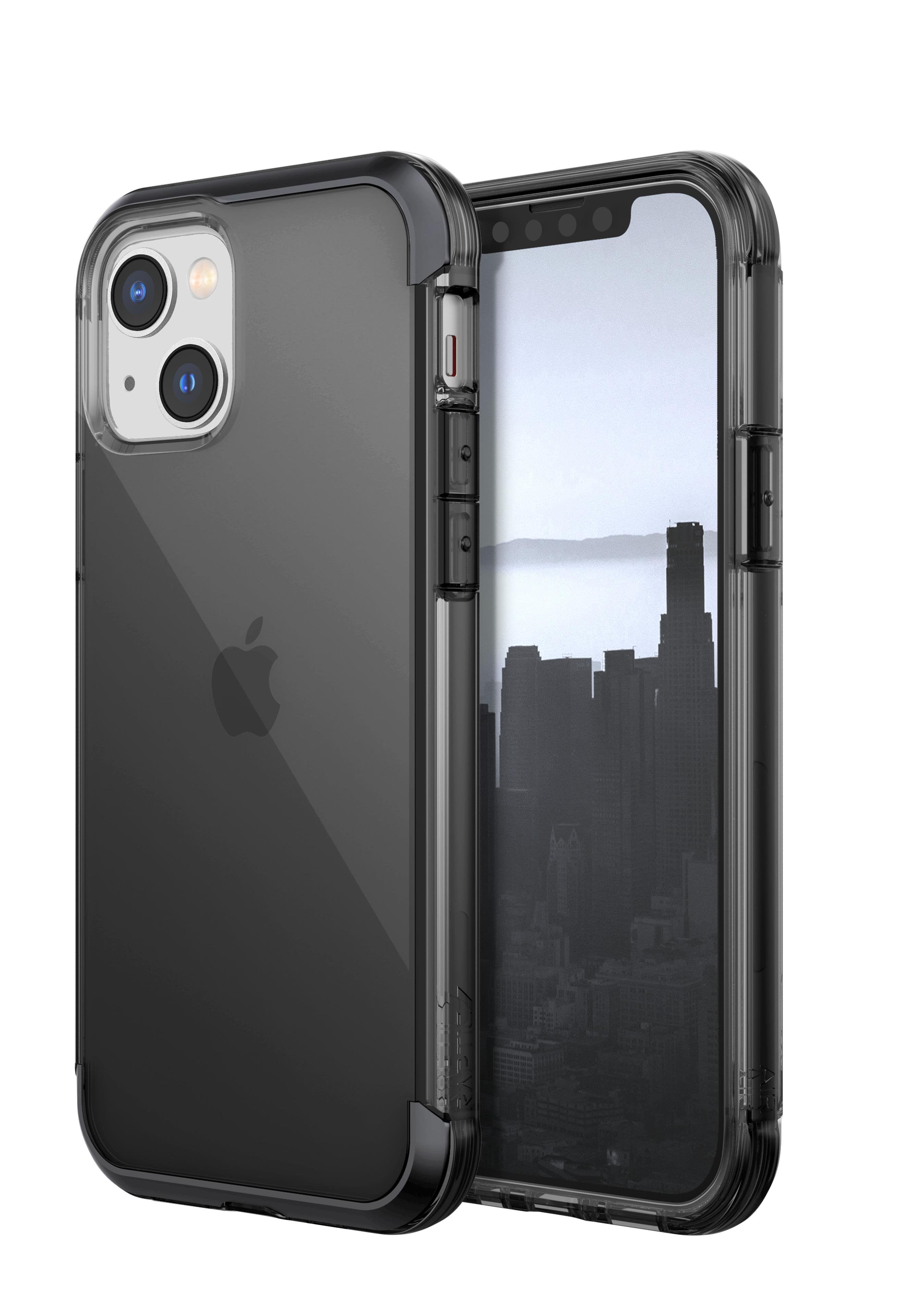 The black Raptic Air protective case for the iPhone 11 Pro showcases its strength.