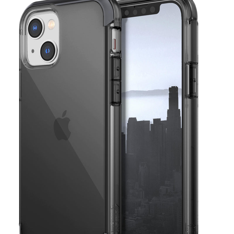 The black Raptic Air protective case for the iPhone 11 Pro showcases its strength.