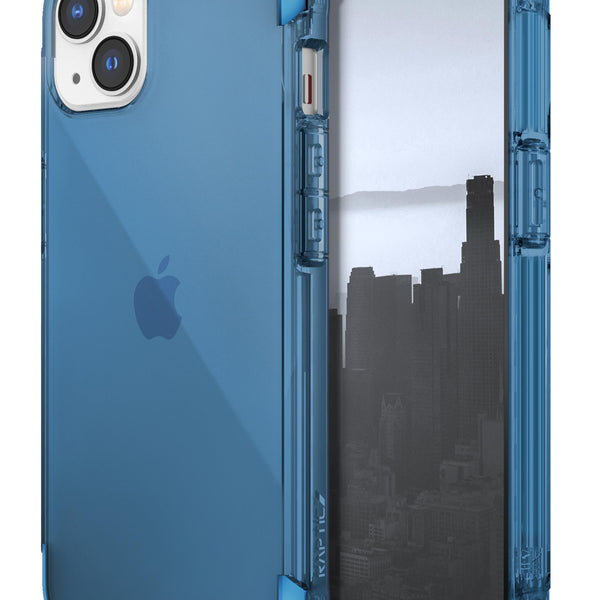 The aeon - iPhone 14 Pro Max Air Case - Raptic Air by Raptic is shown in blue.