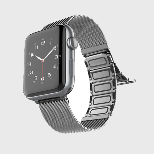 Stainless Steel Apple Watch Band 42mm 44mm 45mm Raptic