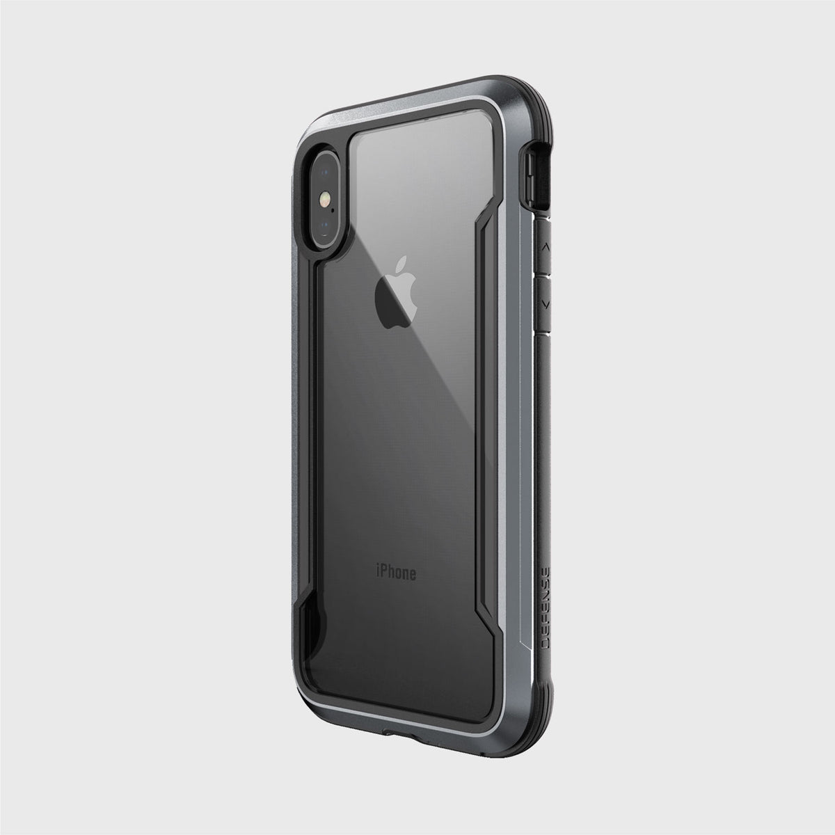 The Raptic SHIELD case for iPhone XS Max provides exceptional drop protection with its rear view design.