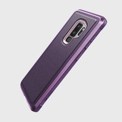 Luxurious Case for Samsung Galaxy S9 Plus. Raptic Lux in purple.