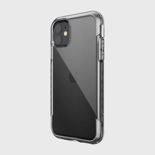 The back view of a Raptic iPhone 11 Pro Case - AIR with drop protection.