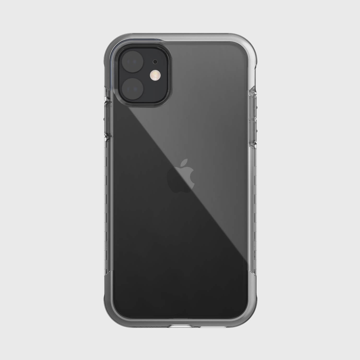 The back view of a Raptic Air iPhone 11 case.