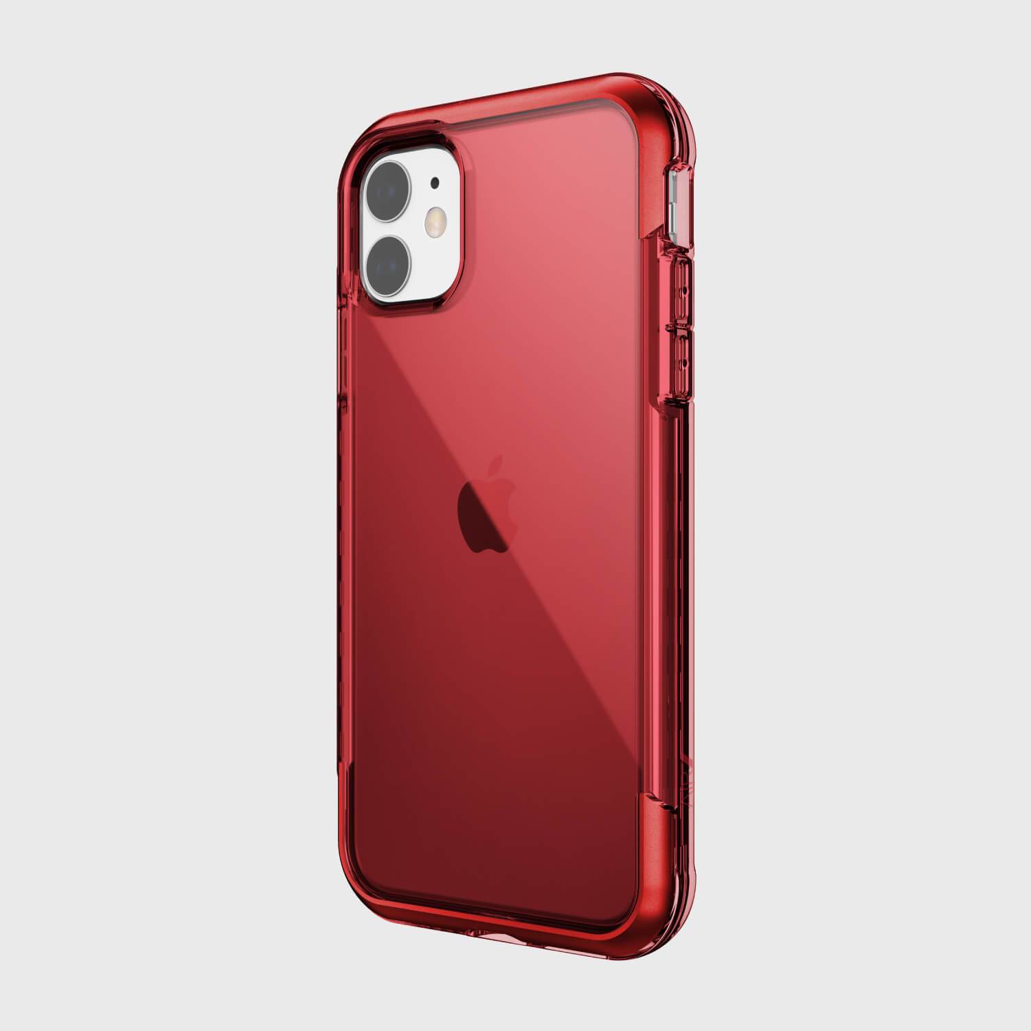 A Raptic Air iPhone 11 Pro Max Case with 13 foot drop protection on a white background.