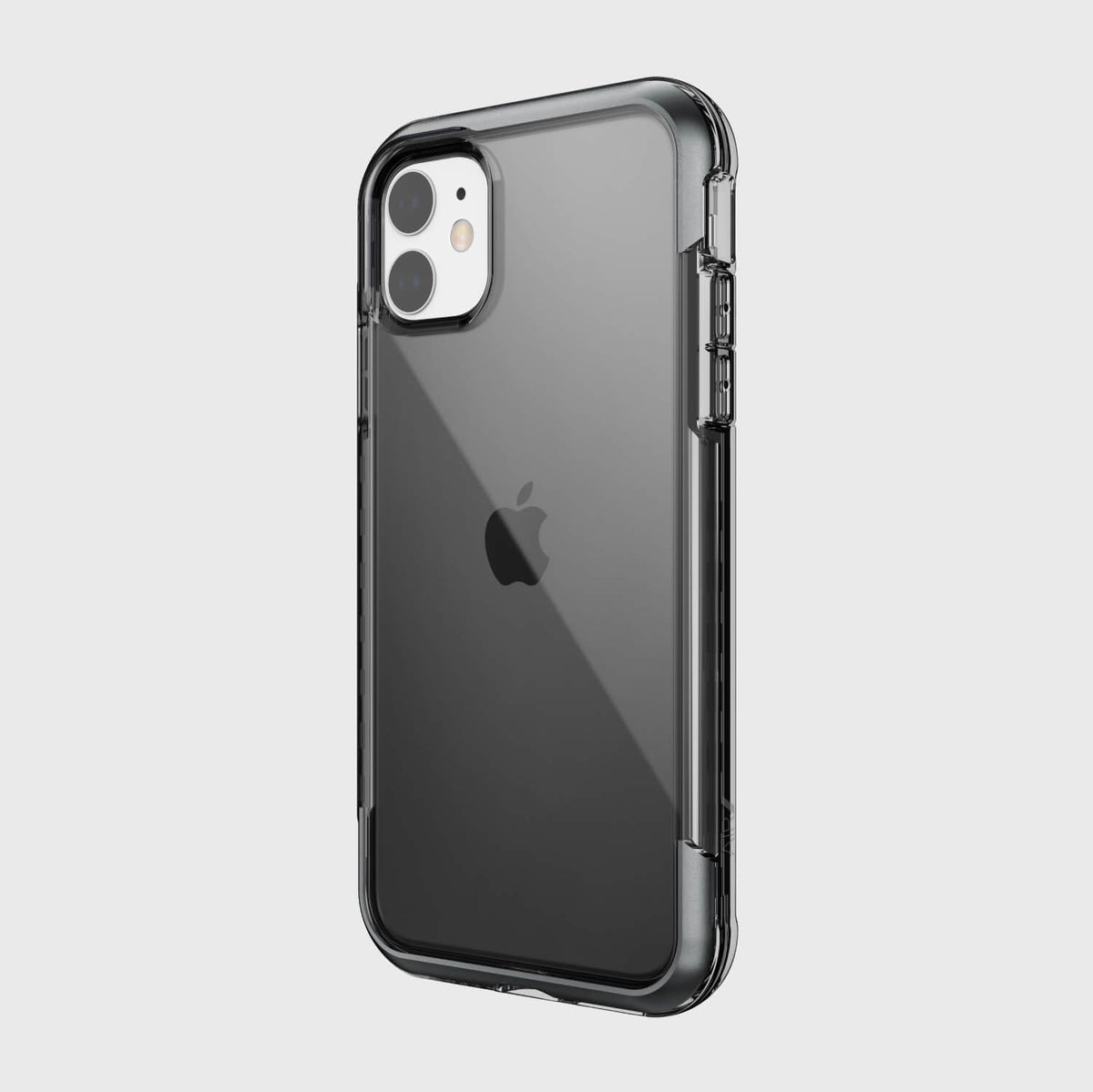 Back view of a Raptic AIR iPhone 11 case with wireless charging.