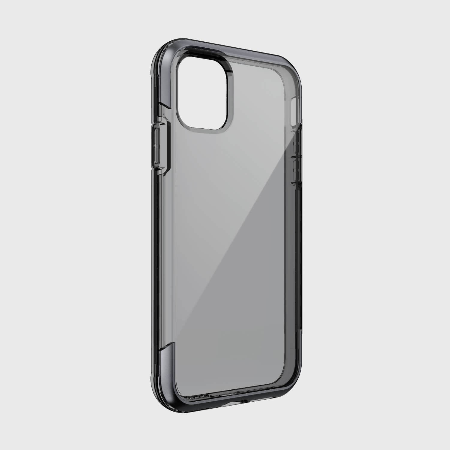 The back view of the iPhone 11 Pro case featuring wireless charging. becomes The back view of the iPhone 11 Case - AIR by Raptic featuring wireless charging.