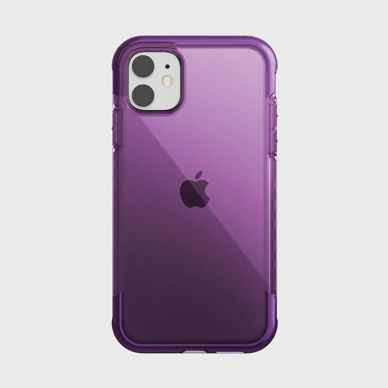 The purple iPhone 11 Pro Max Case - AIR (Raptic) is shown on a white background.