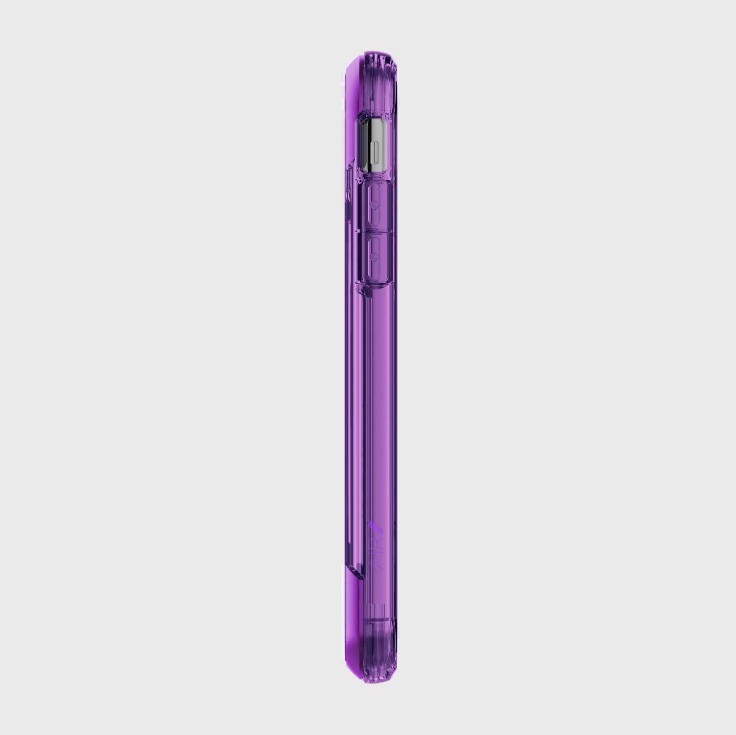 Raptic iPhone 11 Case - AIR - purple, wireless charging.