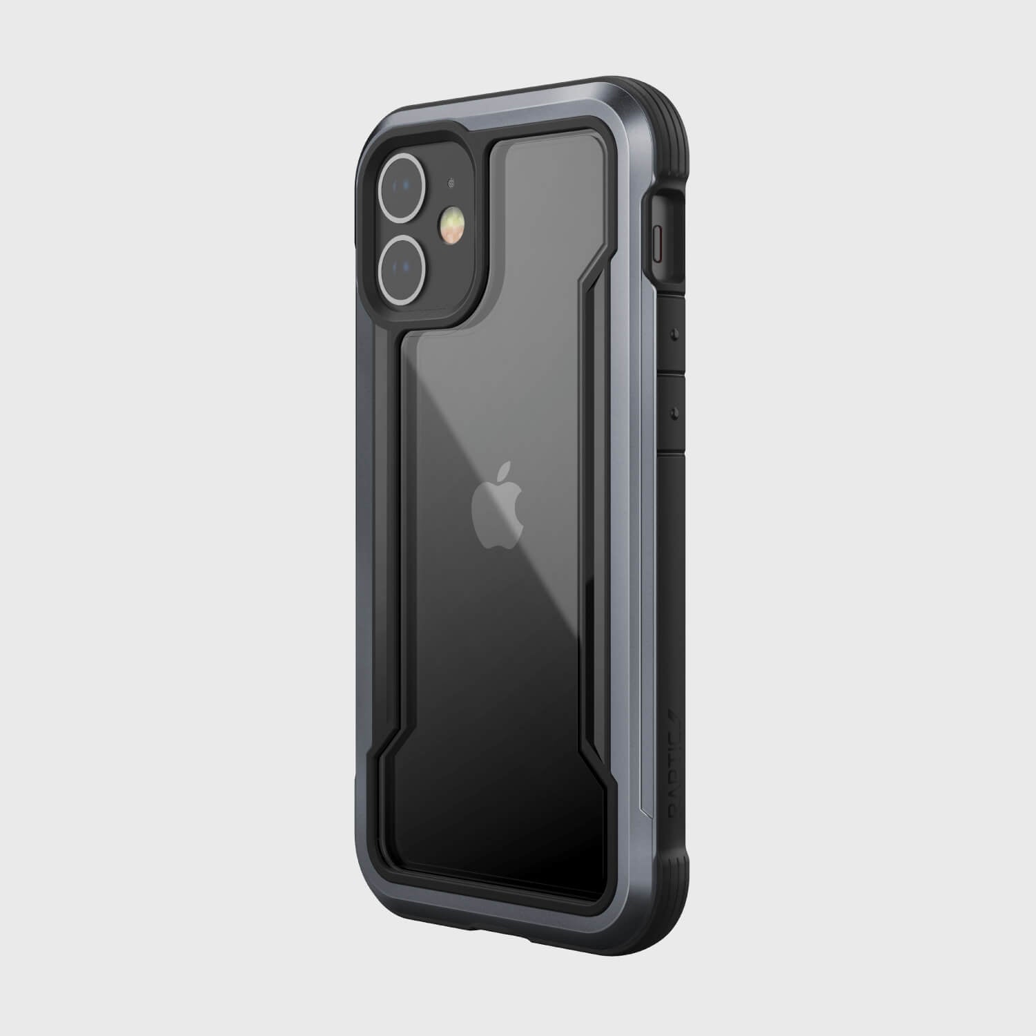 The back view of an iPhone 12 Mini Case - SHIELD by Raptic.