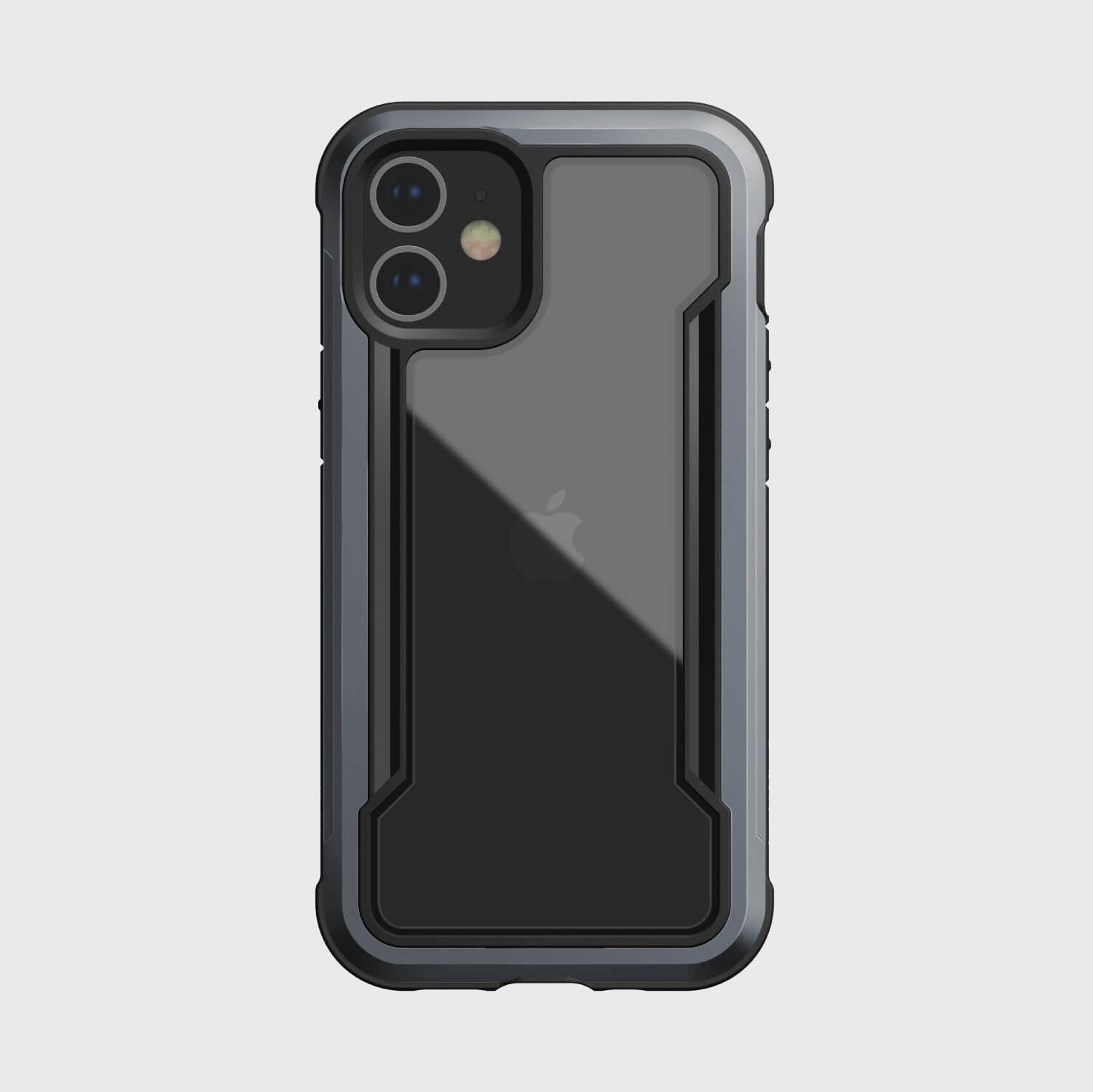 The back view of an iPhone 12 Mini Case - SHIELD by Raptic.
