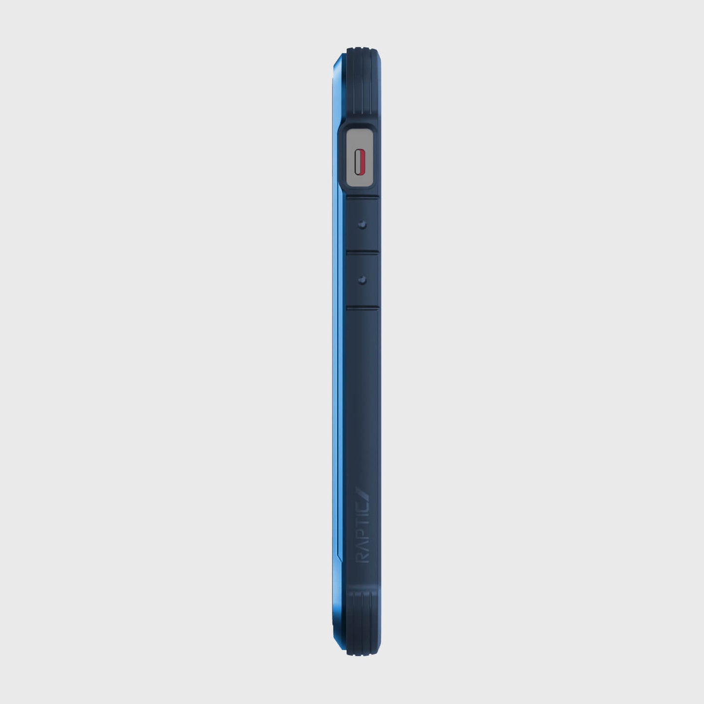The back view of a blue Raptic iPhone 12 Mini Case - SHIELD.