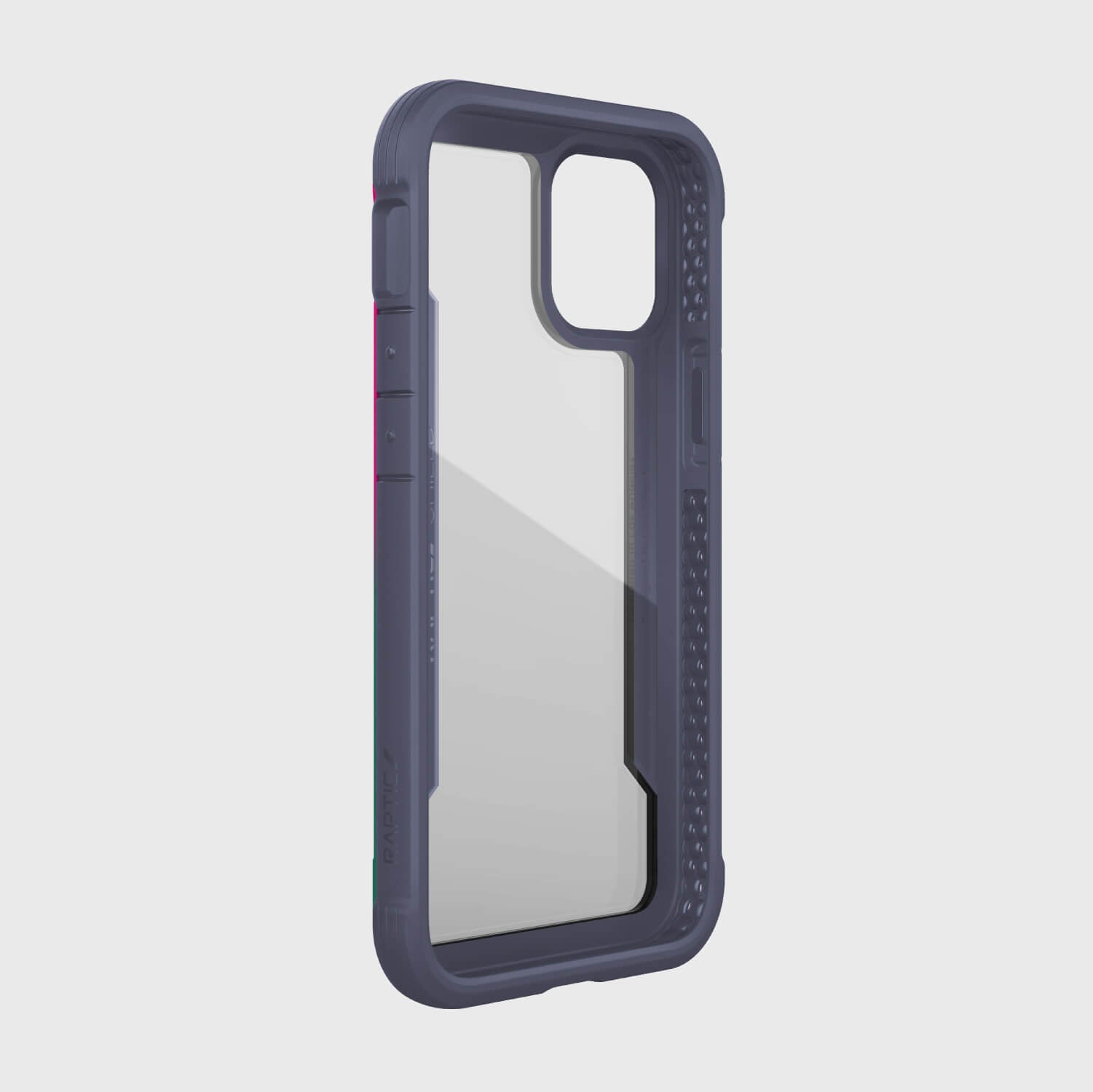 The back of the iPhone 12 Mini Case - SHIELD by Raptic is shown.