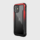 A red and black iPhone 12 Mini Case - SHIELD by Raptic.