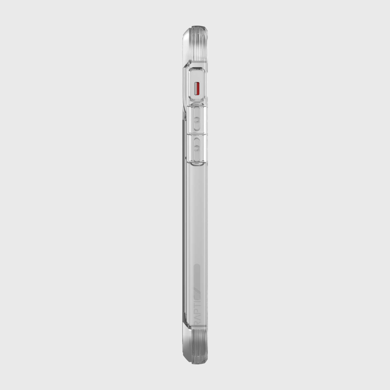 iPhone 12 Pro Max Case - AIR, by Raptic, with 4-metre drop protection and wireless charging compatibility, featuring Raptic Air technology.
