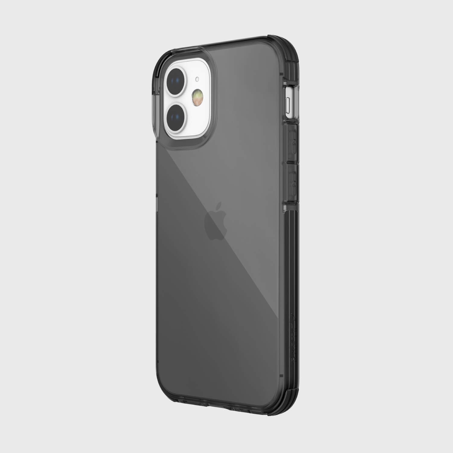 A Raptic iPhone 12 Pro Max Case - CLEAR providing drop protection for an iPhone 11.