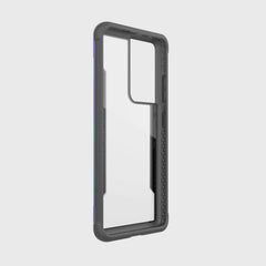 The X-Doria Samsung Galaxy S21 Ultra Case Raptic Shield Iridescent offers military-grade drop protection with precise button and camera cutouts, ensuring your device stays safe and stylish.