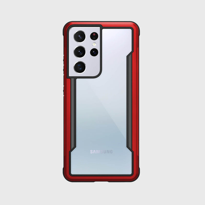 X-Doria's Samsung Galaxy S21 Ultra Case Raptic Shield Red offers excellent drop protection for your phone.