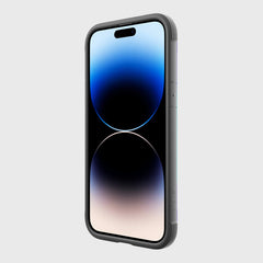 The iPhone 14/15 Pro Max Case - Shield by Raptic is shown on a white background.