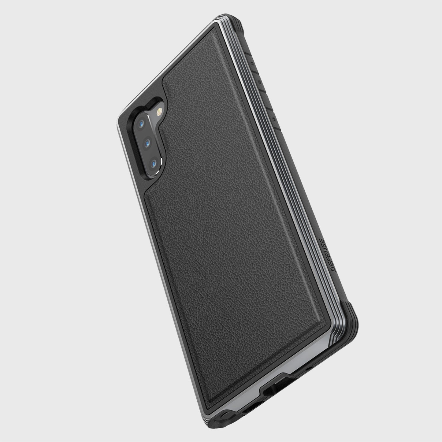 Samsung Galaxy Note 10+ Case - Lux Black Leather