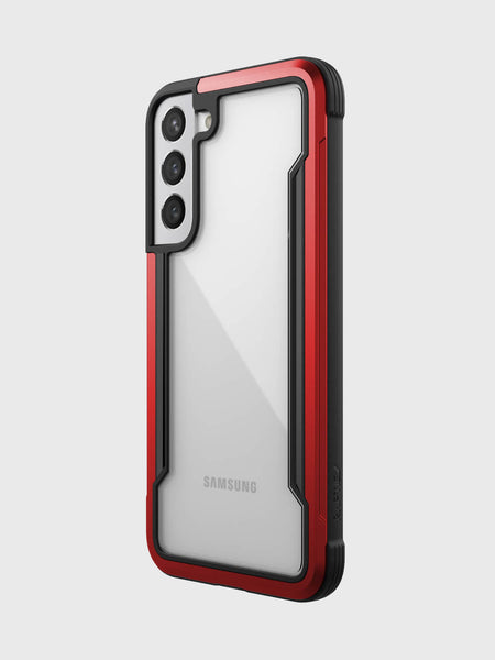 Raptic Samsung Galaxy S23+ Case - SHIELD - red.