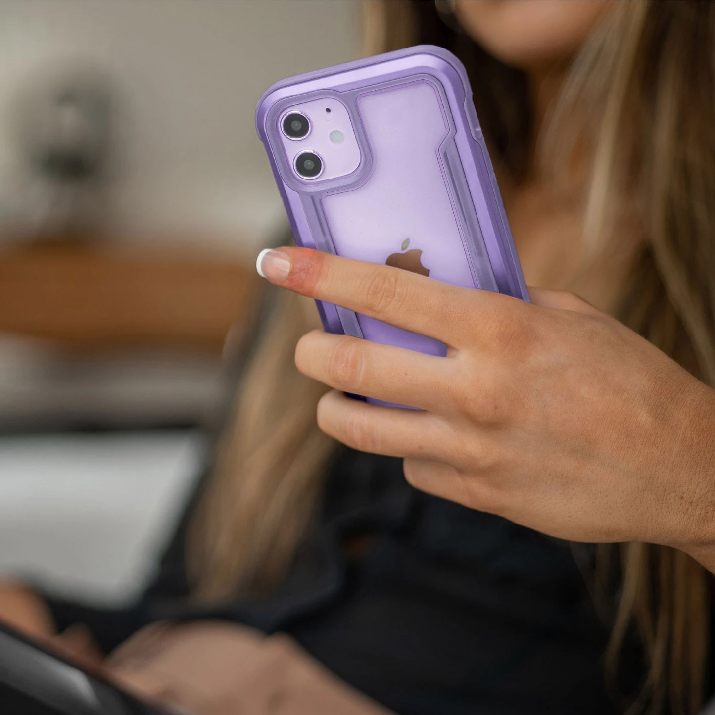 iPhone 12 Raptic Shield case - Purple