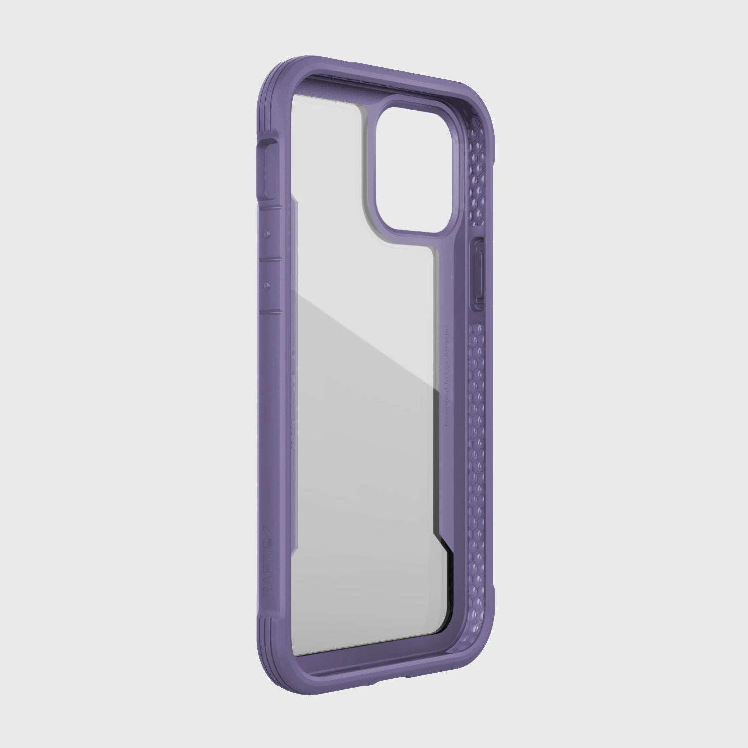 Raptic iPhone 12 Pro Max Case - SHIELD in purple color with foot drop protection.
