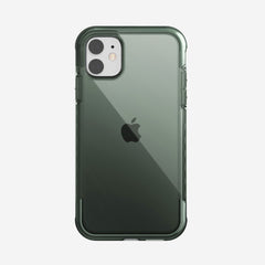 The back view of a green Raptic Air iPhone 11 Case - AIR.