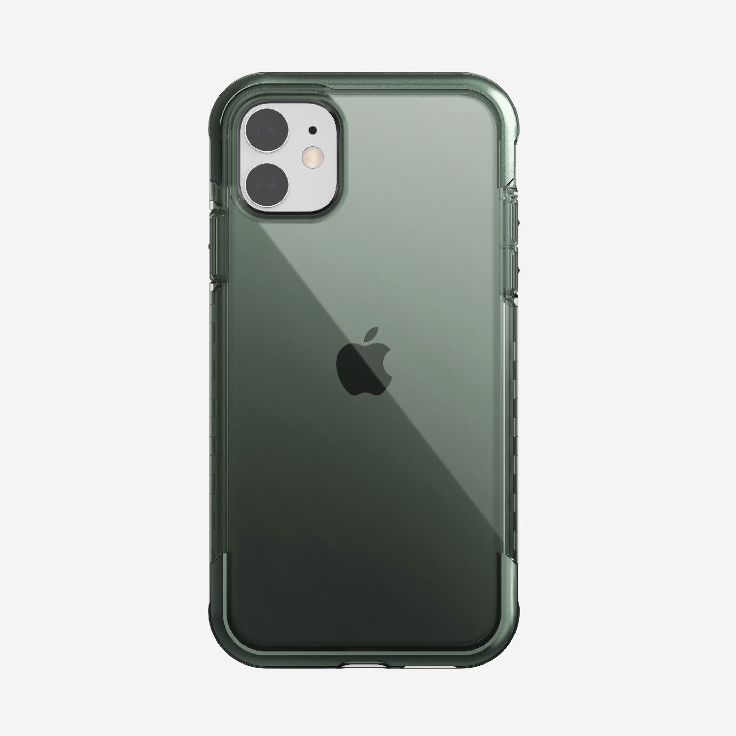 Raptic AIR iPhone 11 Pro Case in green providing drop protection.