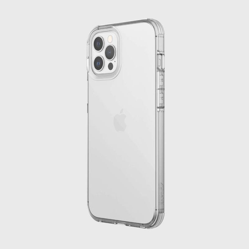 A Raptic iPhone 12 Pro Max Case offering drop protection on a white background.
