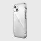 The drop-proof back view of an iPhone 13 Case - AIR on a white background, offering 13-foot drop protection and wireless charging compatibility, by Raptic.