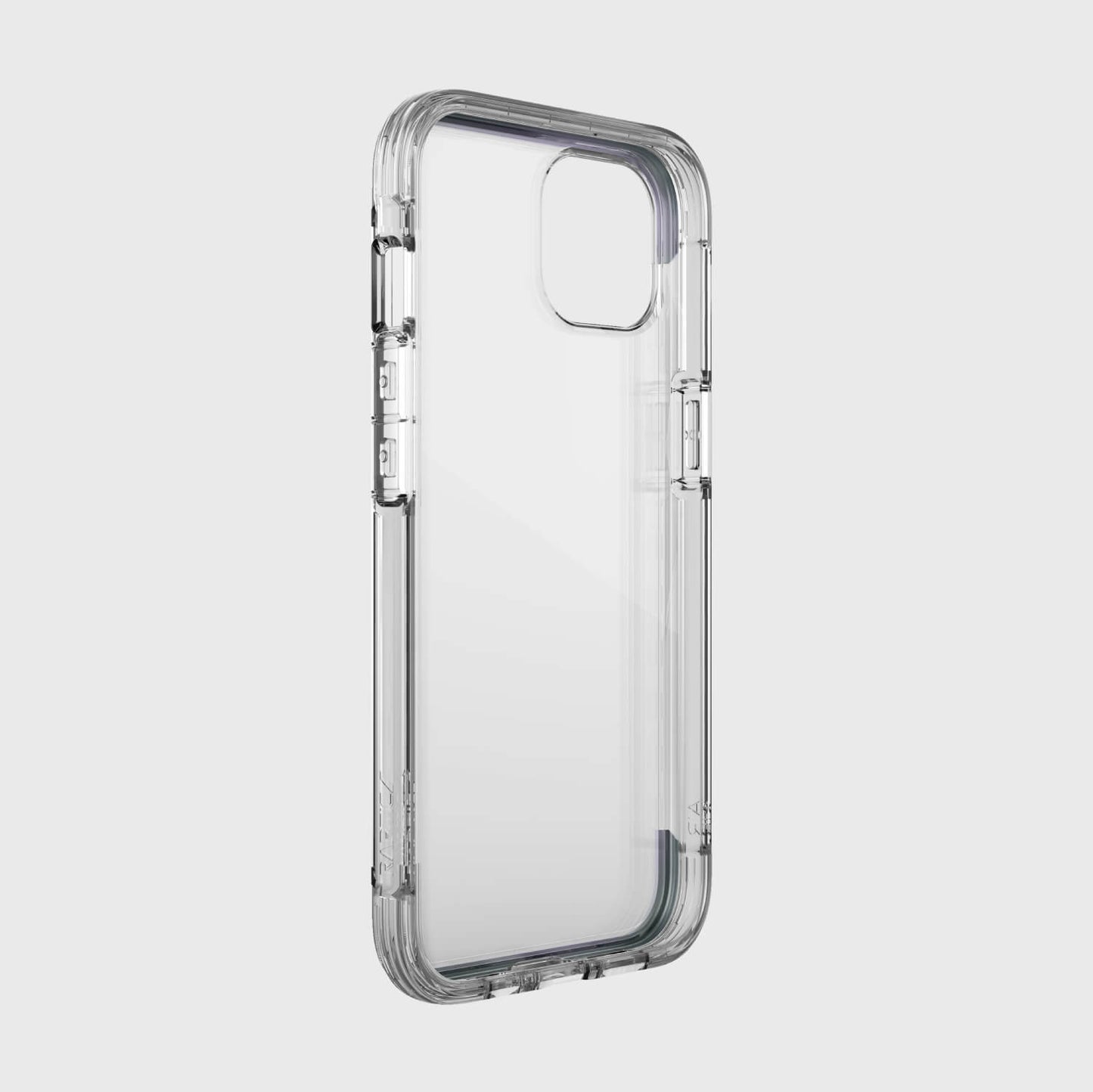 A drop-proof Raptic iPhone 13 Case - AIR on a white background.