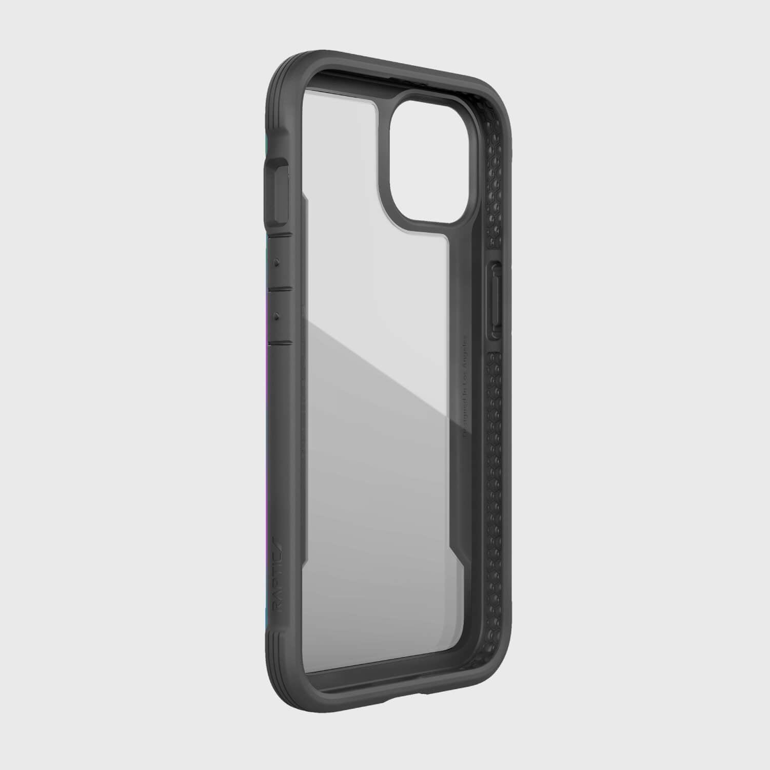 Raptic iPhone 13 Case - SHIELD PRO - black, providing drop protection.