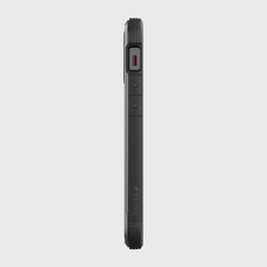 The back view of an iPhone 13 Mini Case - SHIELD PRO by Raptic on a white background.