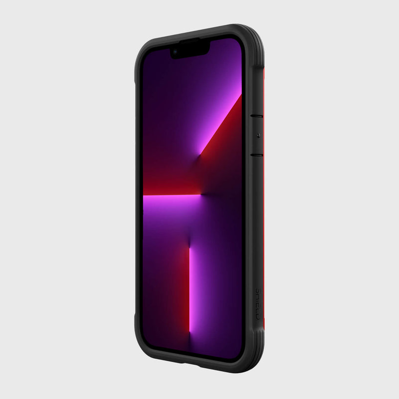 The back view of the iPhone 13 Pro Case - SHIELD PRO by Raptic, featuring drop protection.