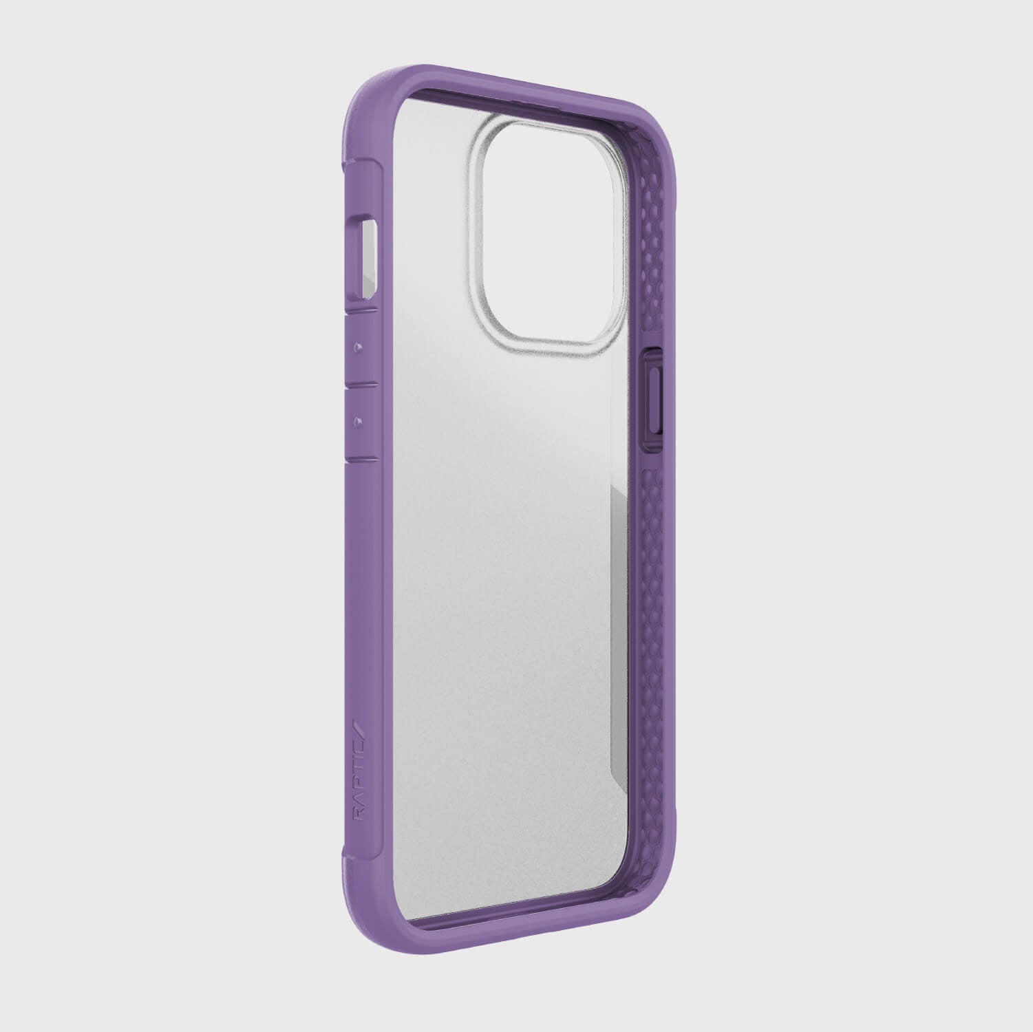 Raptic iPhone 13 Pro case - eco-friendly purple.