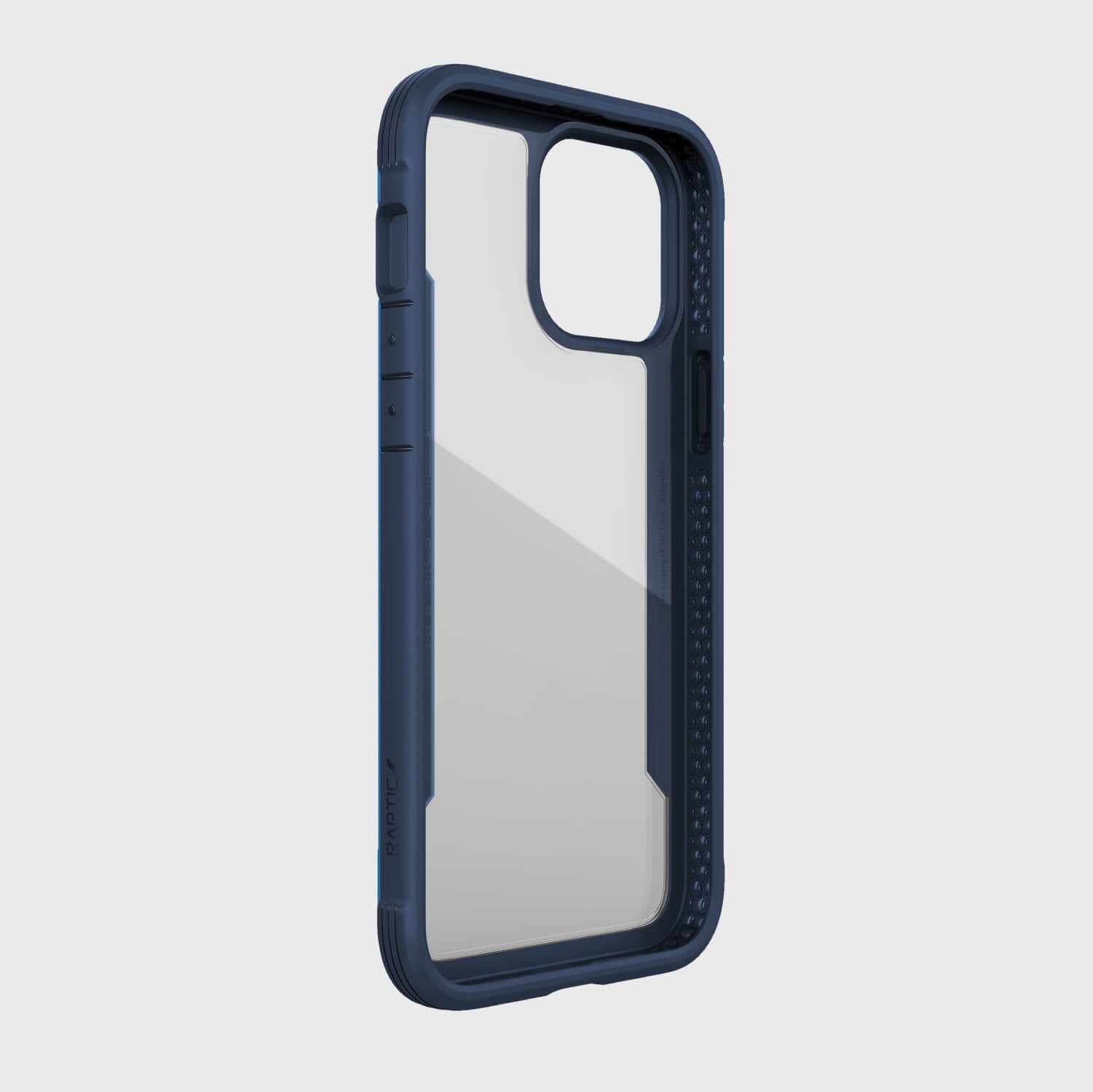 Blue Raptic iPhone 13 Pro Max case with drop protection.