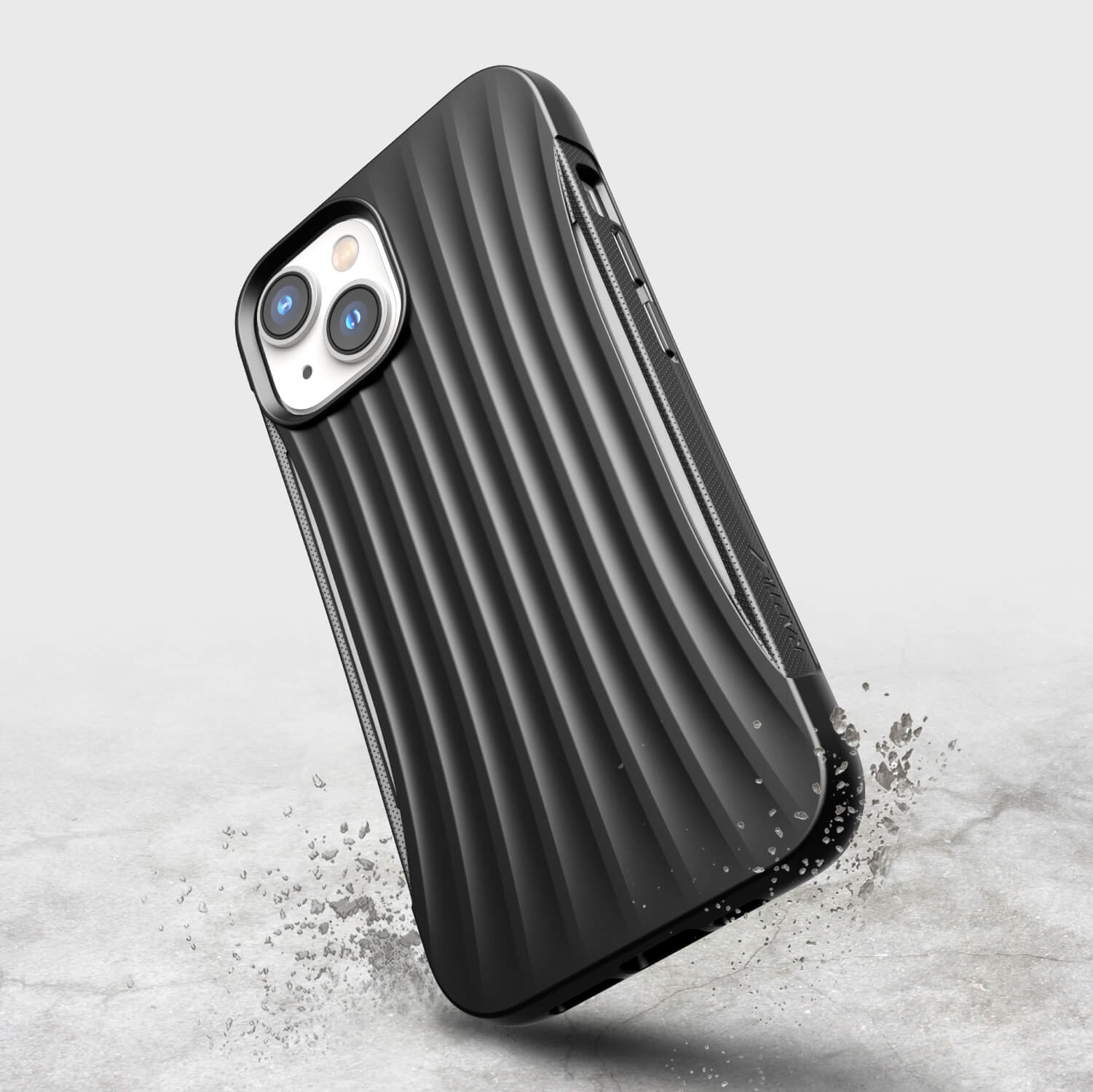 A black iPhone 14 Case ~ Clutch with a matte finish from Raptic.